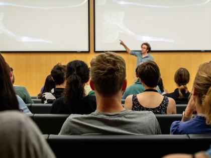 Students at Sainsbury Laboratory